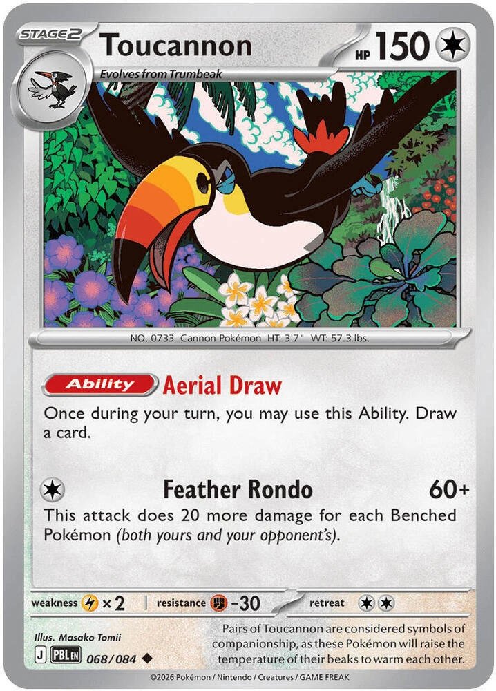 PBL Pitch Black - 068/084 - Toucannon