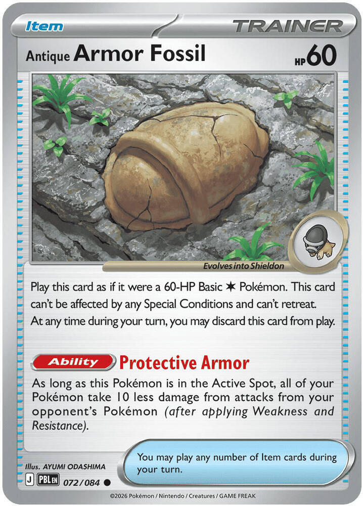 PBL Pitch Black - 072/084 - Antique Armor Fossil
