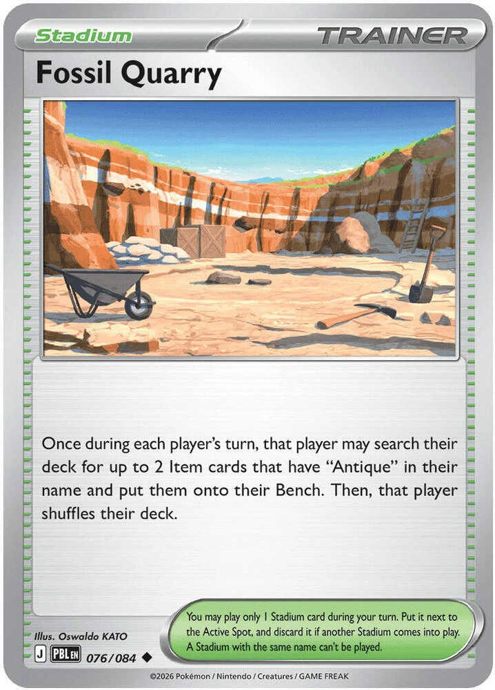 PBL Pitch Black - 076/084 - Fossil Quarry