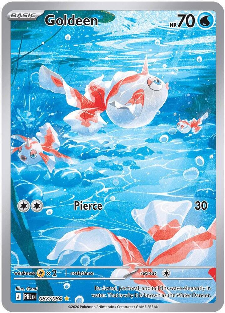 PBL Pitch Black - 087/084 - Goldeen