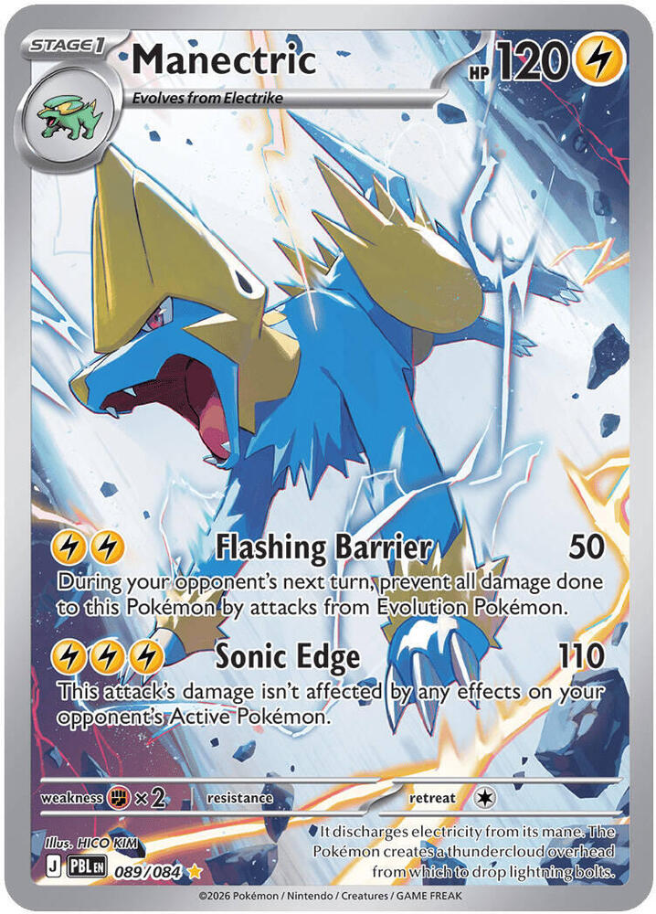 PBL Pitch Black - 089/084 - Manectric