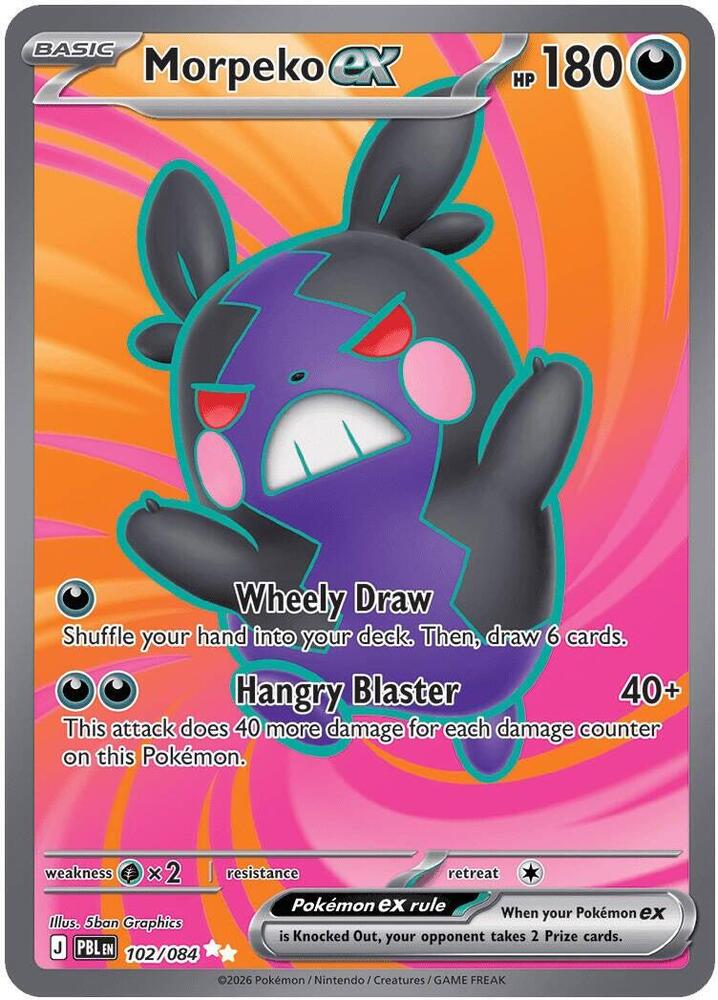 PBL Pitch Black - 102/084 - Morpeko ex