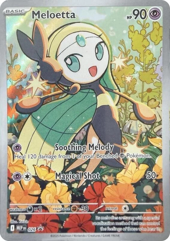 MEP Mega Evolution Promos - MEP026 - Meloetta