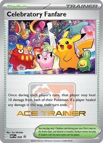 MEP Mega Evolution Promos - MEP028 - Celebratory Fanfare (Prize Pack)