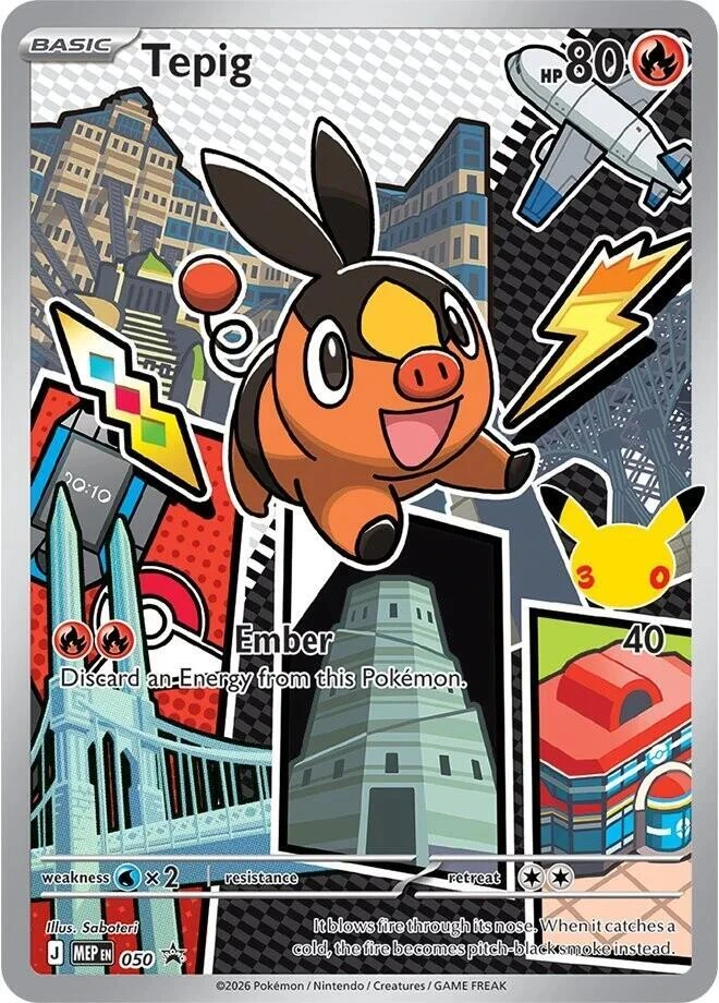 MEP Mega Evolution Promos - MEP050 - Tepig