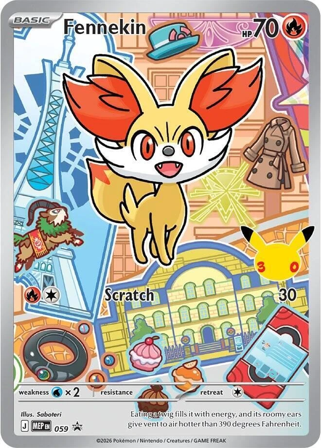 MEP Mega Evolution Promos - MEP059 - Fennekin